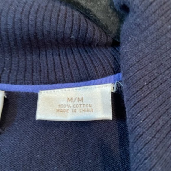 EP Pro Navy Zip Up Cardigan - Size Medium - Picture 7 of 11